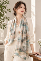 Tuscan Morning Silk Wrap — image 2