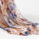 Azure Marble Silk Shawl