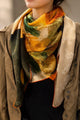 Reversible Floral Silk Square — image 5