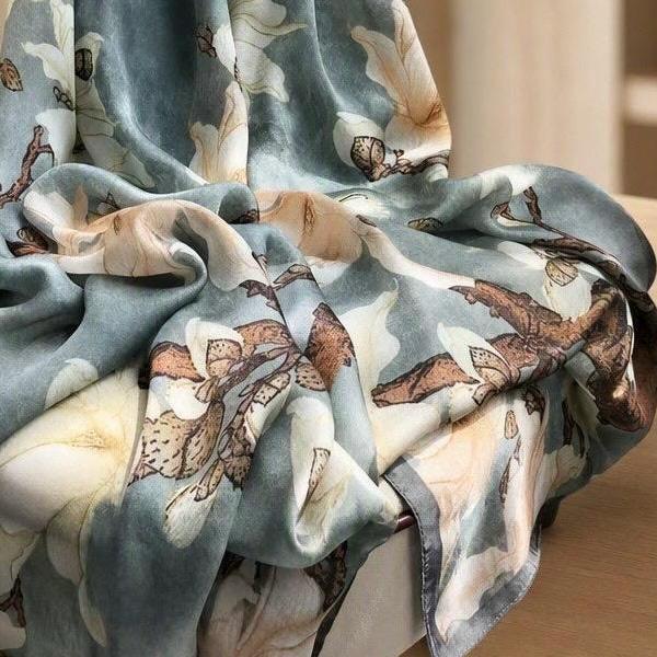 Sage Green Magnolia Wrap — image 8