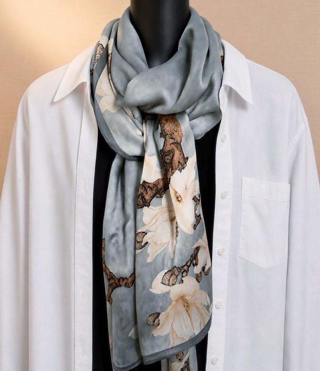 Sage Green Magnolia Wrap — image 7