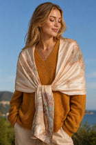 Champagne Blush Botanical Wrap — image 6