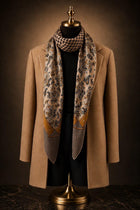 Paisley Equestrian Silk Square — image 2