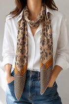 Paisley Equestrian Silk Square — image 8