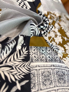 Black White Gold Patchwork — image 8