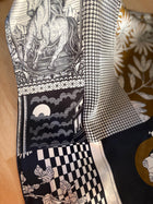 Black White Gold Patchwork — image 6