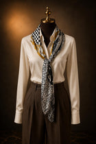 Black White Gold Patchwork — image 10