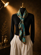 Plant-Dyed Hualuo Silk Square — image 4