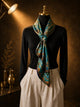 Plant-Dyed Hualuo Silk Square — image 4