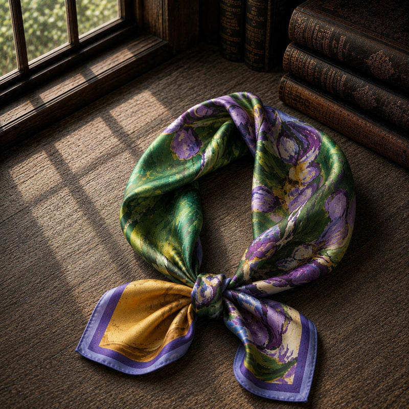 Iris Silk Square — image 3