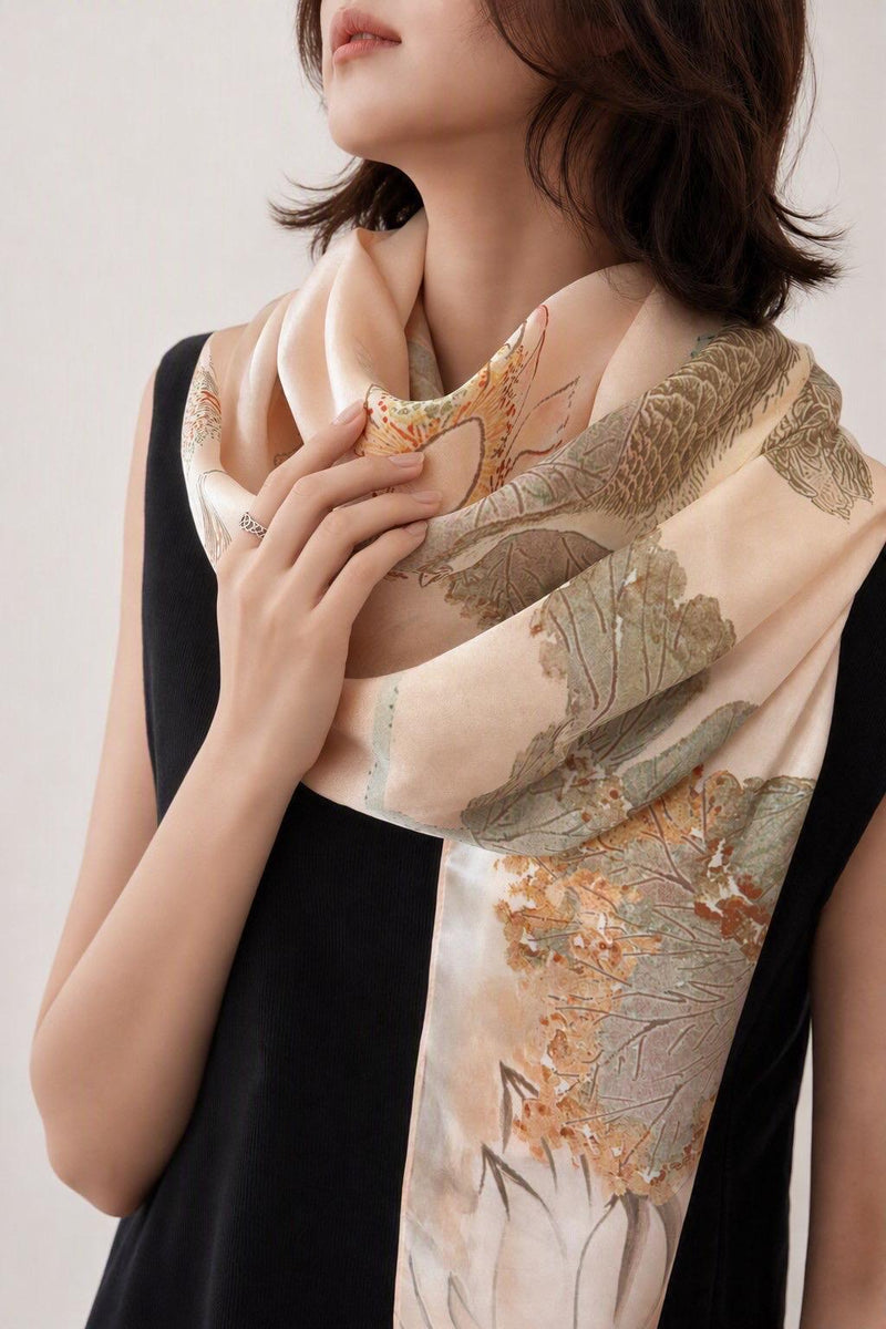 Champagne Blush Botanical Wrap — image 5