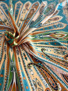 Plant-Dyed Hualuo Silk Square — image 8