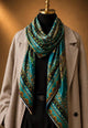 Plant-Dyed Hualuo Silk Square — image 2