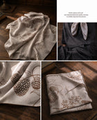 Vintage Botanical Silk Square — image 6