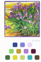 Iris Silk Square — image 2