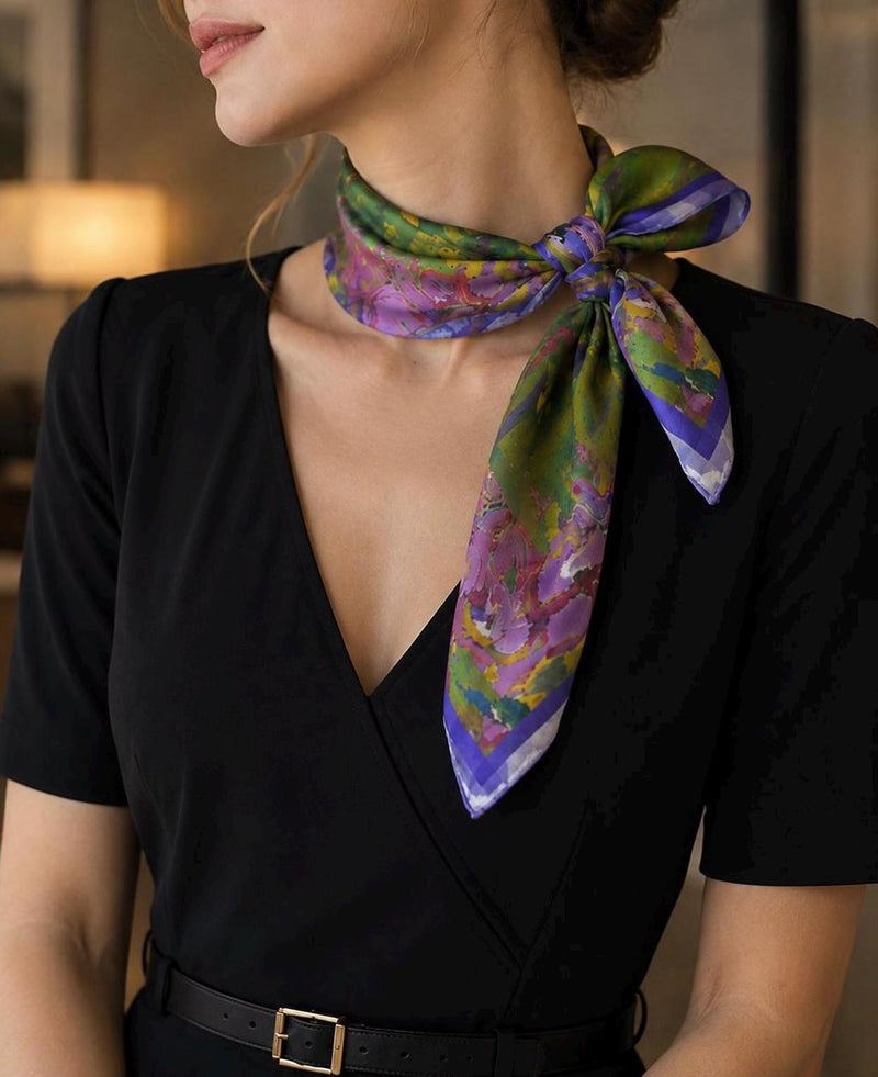 Iris Silk Square — image 5