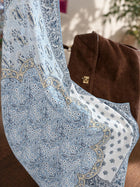 Light Blue Silk Georgette — image 7