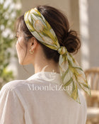Tulip Georgette Long Silk Scarf