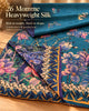 Reversible Magnolia Butterfly Silk Shawl