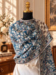 Lily of the Valley Silk Wool Scarf
